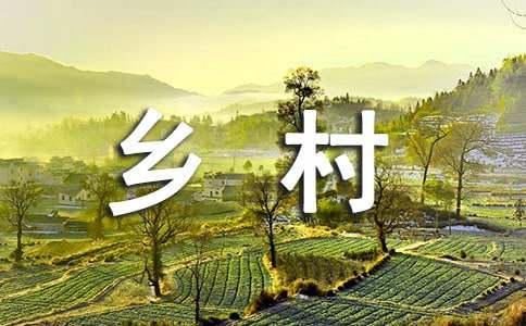 生态文明乡村建设工作总结
